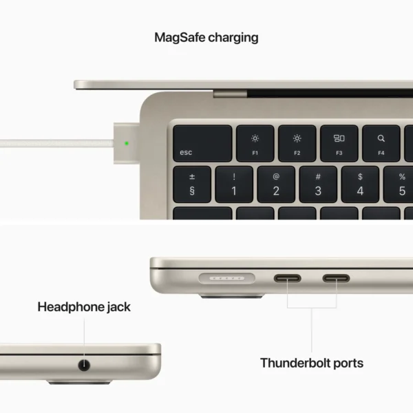 Apple MacBook Air 13 M2 16GB RAM 256GB SSD Księżycowa poświata mistermac