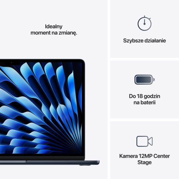 Apple MacBook Air 13 M4 24GB RAM 512GB SSD - Północ mistermac