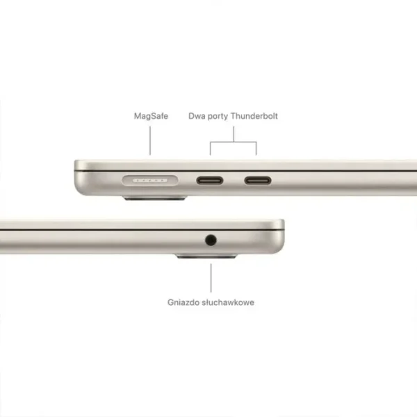 MacBook Air 2024 13.6" M3 8GB/256GB Księżycowa poświata - obrazek 3