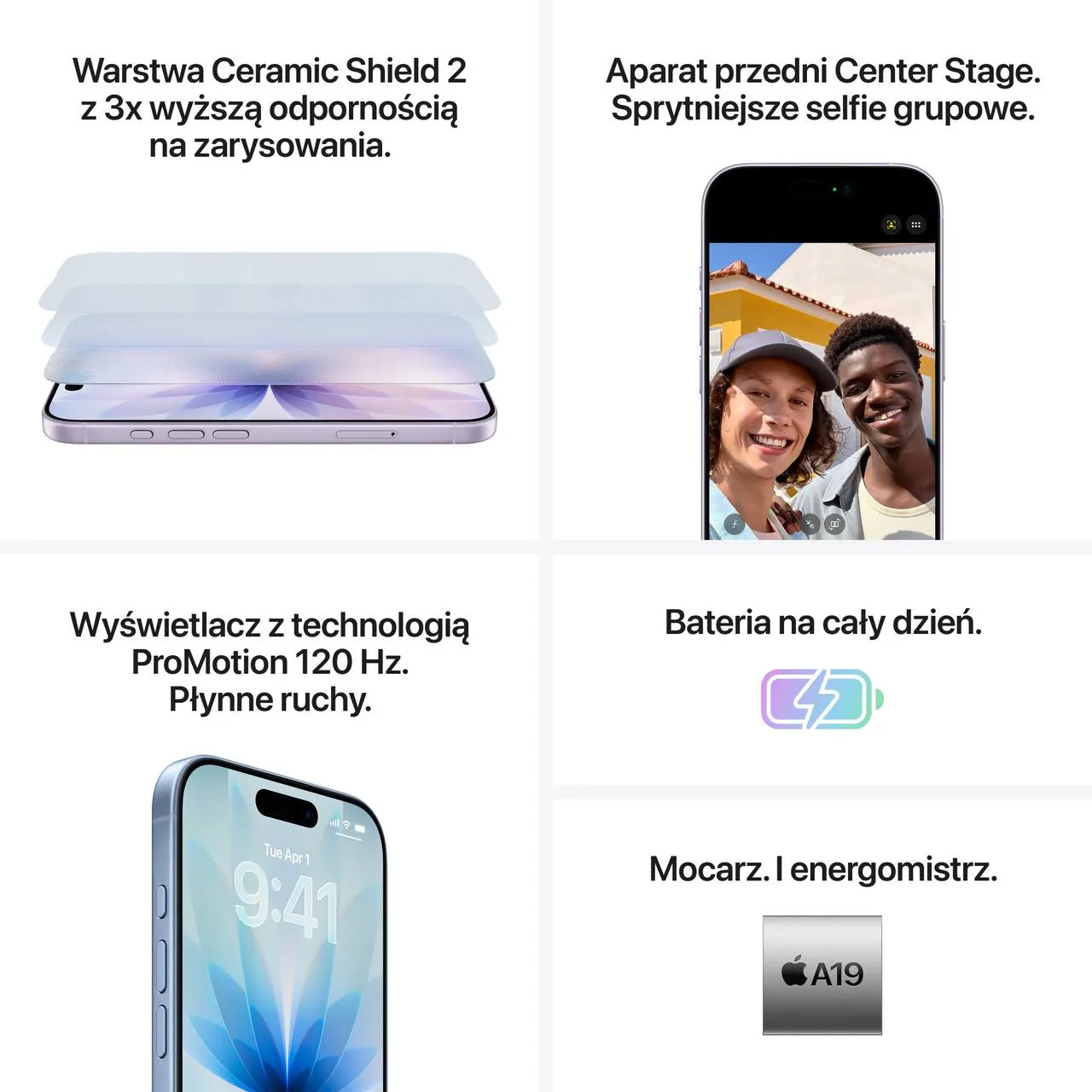 Apple iPhone 17 256gb Gołębi - obrazek 3